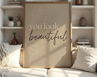 Hair Salon Decor, Beauty Salon Wall Art, Hairstylist Gift, Hairdresser Print, Salon Decor, Hair Quotes