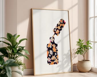 Nail Salon Decor, Nail Wall Art, Digital Download, Nail Tech Gifts, Salon Prints, Beauty Studio Decor, Nail Poster Art