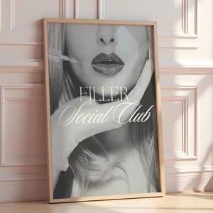 Botox Art, Neon Sign for Med Spa Decor, Aesthetic Clinic Wall Art, Beauty Injector Decor, Unique Art Print