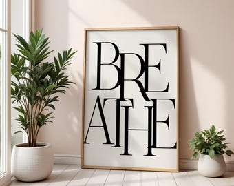 Arte de pared terapéutico, decoración de salud mental, citas inspiradoras, impresiones para consultorios de terapeutas, descarga digital de arte