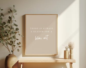 Hair Salon Decor, Beauty Salon Wall Art, Hairstylist Gift, Hairdresser Print, Salon Decor, Hair Quotes