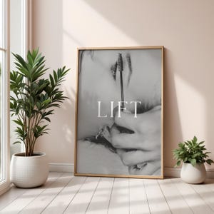 Lash Salon Decor: Wimpern Print, Lash Tech Geschenk, Beauty Room Art