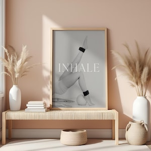 Pilates Decor, Inspirational Wall Art, Unique Gifts for Pilates Lovers, Home Gym Decor, Fitness Motivation Art