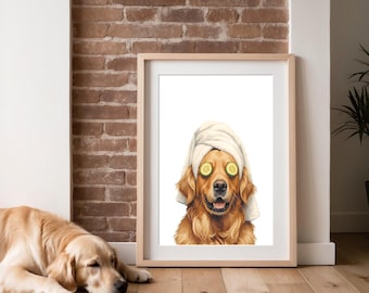 Pet Groomer Decor, Personalized Dog Grooming Sign, Custom Pet Art, Grooming Business Wall Decor, Gift Ideas