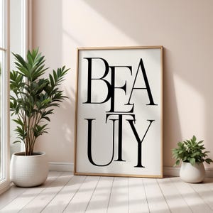 Skönhetssalongtryck: Modern fransrumsinredning