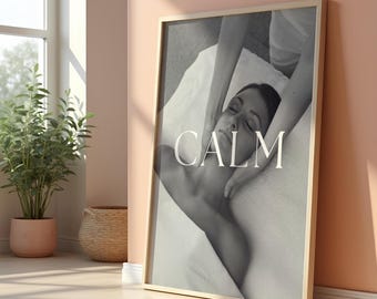 Massage Therapy Art Print: Wellness Studio Decor