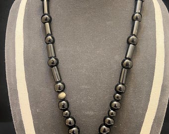 Sagrado Peyote Obsidian Necklace