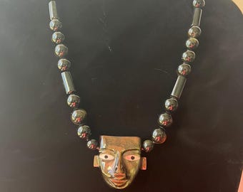 Malinaltepec Obsidian Necklace