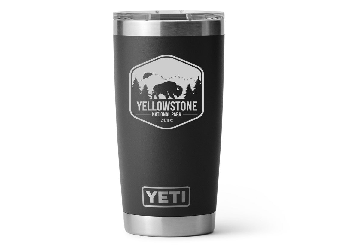 Yeti, 20oz Tumbler: Yellowstone National Park - Etsy
