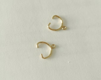 2pcs 14K Gold Filled Gemstone Bail, Pendant Bail, Charm Bail for Jewelry Making, Made in USA