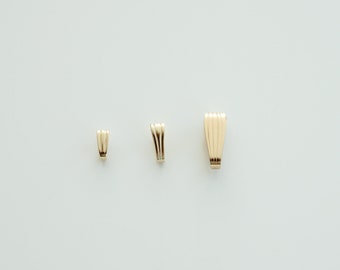 14K Gold Filled Bail, Pendant Bail, Charm Bail for Jewelry Making, Made in USA