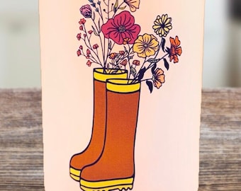 16oz Alaska Rubber Boot Glass Can Cup