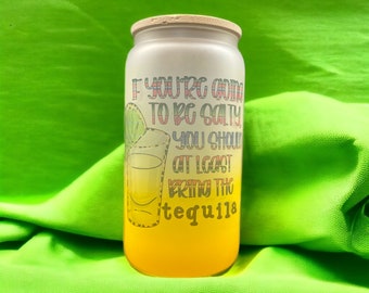 Tequila 16oz Libbey Can Cup