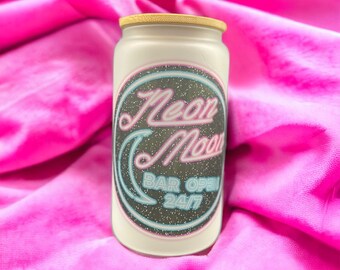 16oz Neon Moon Libbey Can Cup
