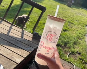 Custom Design Glass Can Cup