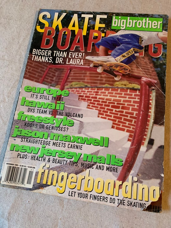 Buy Big Brother Skateboarding Magazine Nov. 1999 VINTAGE Online in 