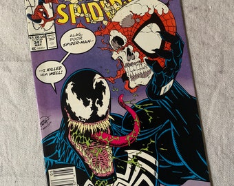 Amazing Spider-Man #347 Newsstand Edition VINTAGE