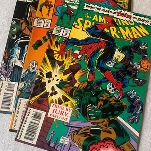 Amazing Spider-Man Trial By Jury story arc (#383,384,385) VINTAGE