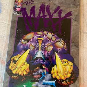 Wizard Presents The Maxx 1/2 Gold Foil Ultra Rare with Certificate VINTAGE