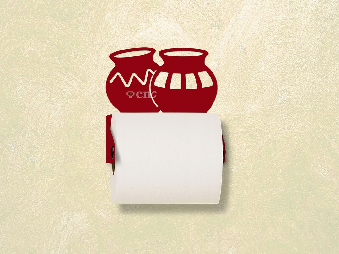 Southwest Theme Pottery Decorative Metal Toilet Paper Holder Choose ...