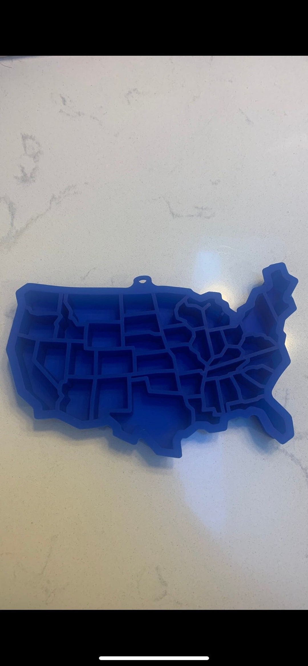 Ice Cube Tray | United States of America Mold | Silicone & Dishwasher ...