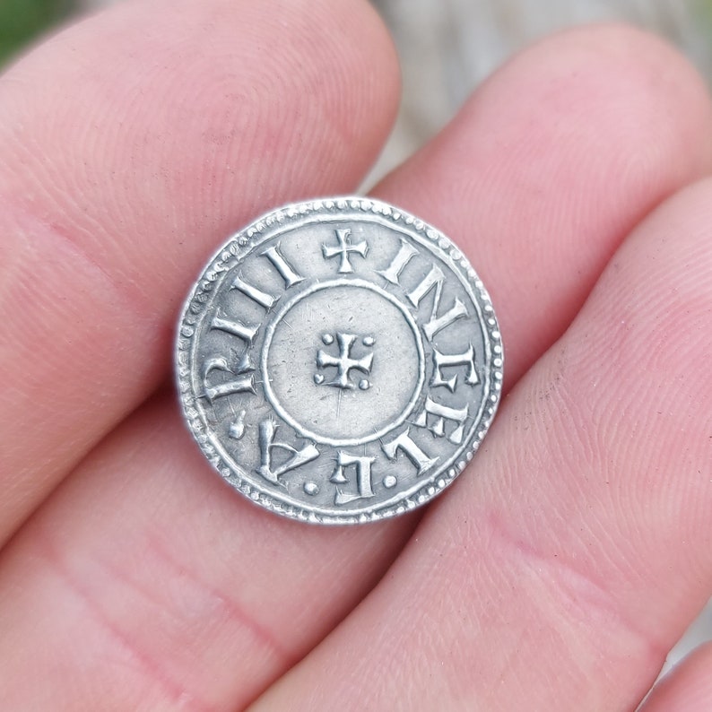 Viking Coin Replica of Eric Bloodaxe York Penny Hand Struck Hammered
