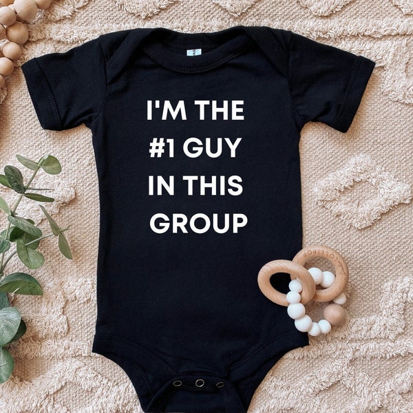 Vanderpump Rules I'm the #1 Guy in This Group Baby Bodysuit | Bravo Baby Bodysuit | Bravo Onsie