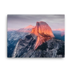Half Dome on Canvas
