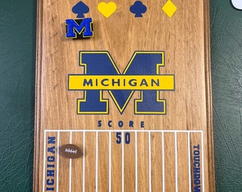 Euchre Scoreboard | Gift | Sports | Personalized 7x9