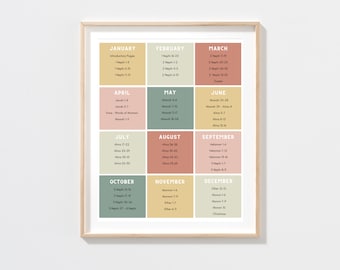Come Follow Me Book of Mormon Reading Schedule | Come Follow Me 2024 | Come Follow Me | LDS BofM Come Follow Me Reading Chart | Poster
