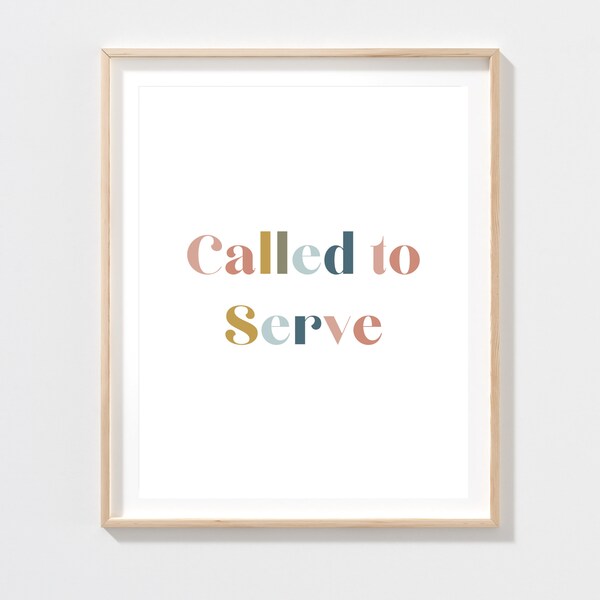Called to Serve - Etsy