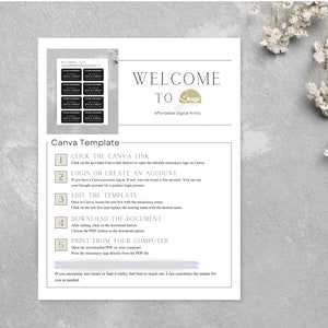 LDS Missionary Tag Template + PDF | Future Missionary | Missionary Name ...