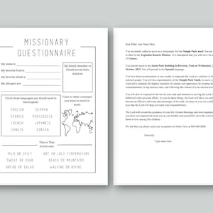 LDS Mini Mission Bundle LDS Missionary Name Tags LDS - Etsy