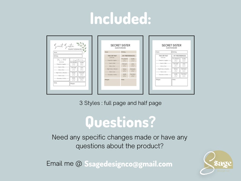 Secret Sister Girls Camp Questionnaire | YW Girls Camp | YW Activity | LDS Girls Camp | Secret ...