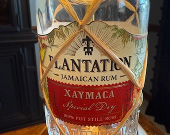PLANTATION JAMAICAN RUM Bottle Lamp