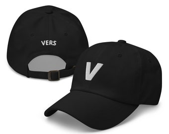 V is for Vers - Gay ABCs - Dad Hat (multiple colors)