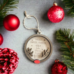 Funny Christmas Ornament 2023 - Blitzen- Adult Humor Ornament - Funny Christmas Gift