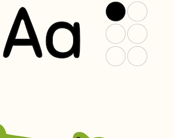 Poster pour la classe avec l'alphabet braille - UEB