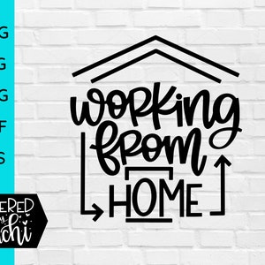 Working From Home Sign