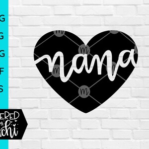 Nana Filled Heart