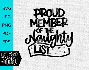 Stolzes Mitglied der Naughty List