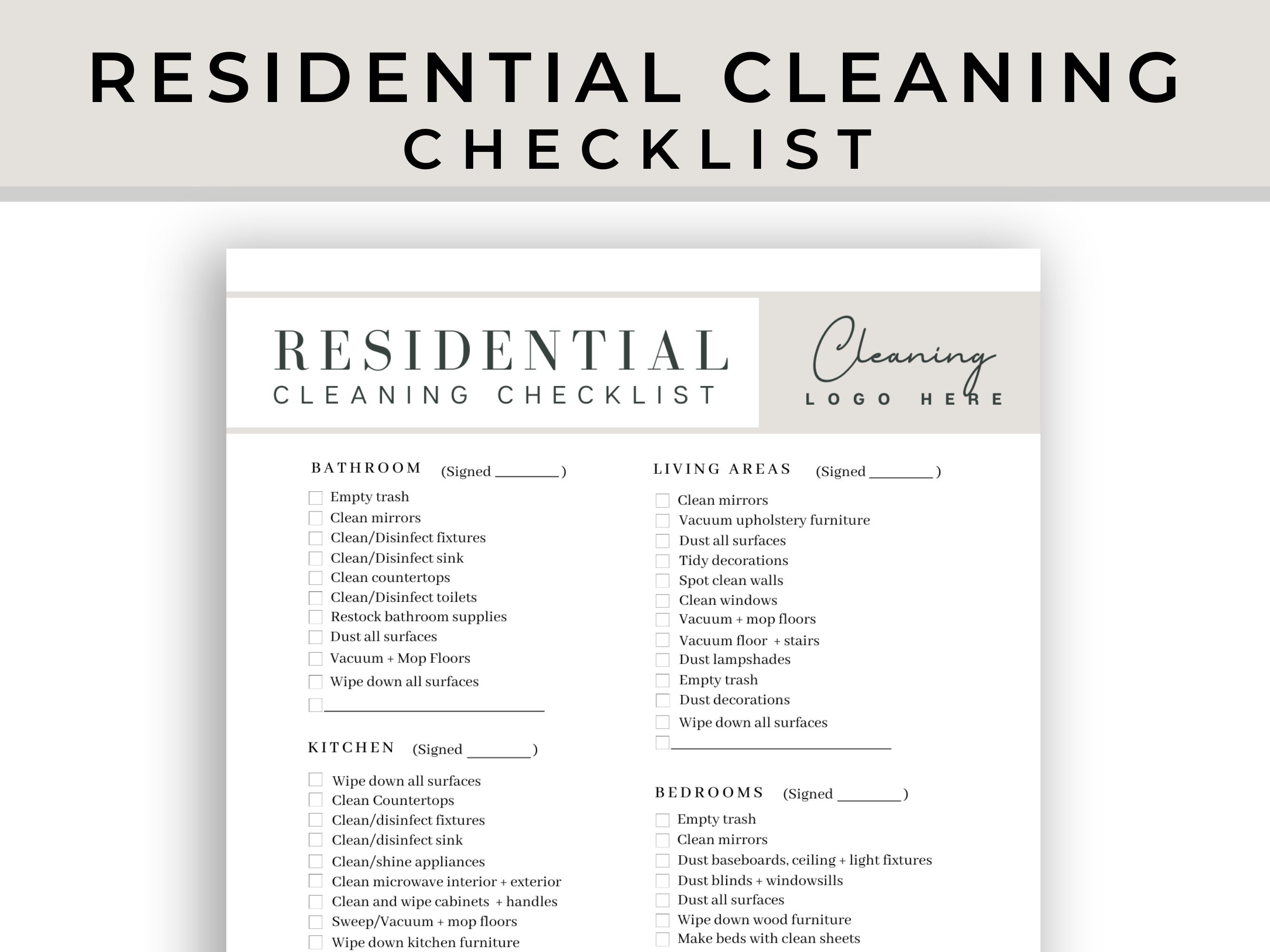 professional-residential-cleaning-checklist-editable-house-cleaning