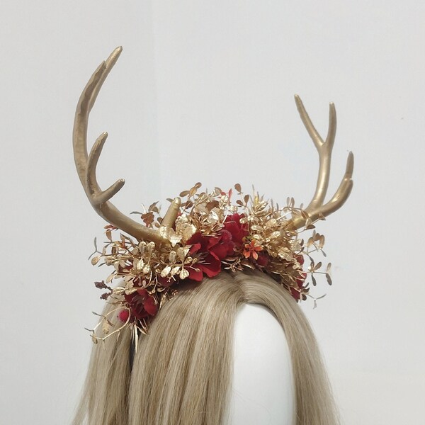 gold fairy headpiece