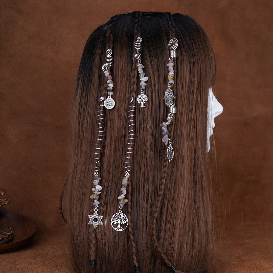 Spiral Hair Accessories With Crystals Silver Hair Accessories Etsy