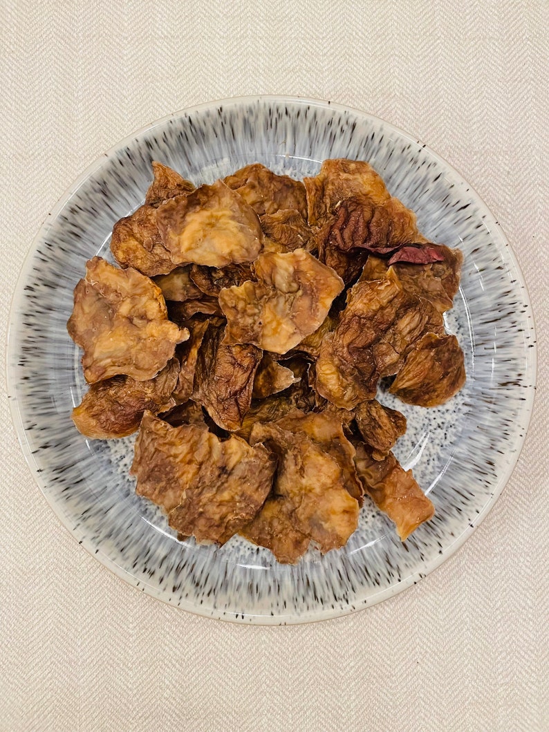 Pork Brains for Dogs, Dehydrated Pork Brains Dog Treats, Pork Brain Jerky Dog Treats, Dehydrated Organ Meats for Dogs, Pork Treat for Dogs image 1