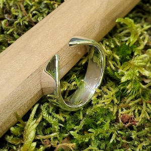 Adjustable Silver Claw Ring Sterling Silver Ring Band Dainty Silver Ring Minimalist Silver Ring For Her Handmade 925 Silver Ring Adjustable