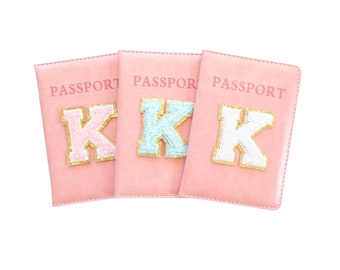 Personalized Passport Holder Bridesmaid Proposal Travel Wallet Passport Case Bridesmaid Gift Monogram Passport Cover Kids Passport Holder