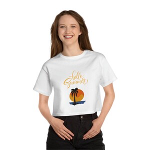 Champion Women&#39;s Heritage Cropped T-Shirt