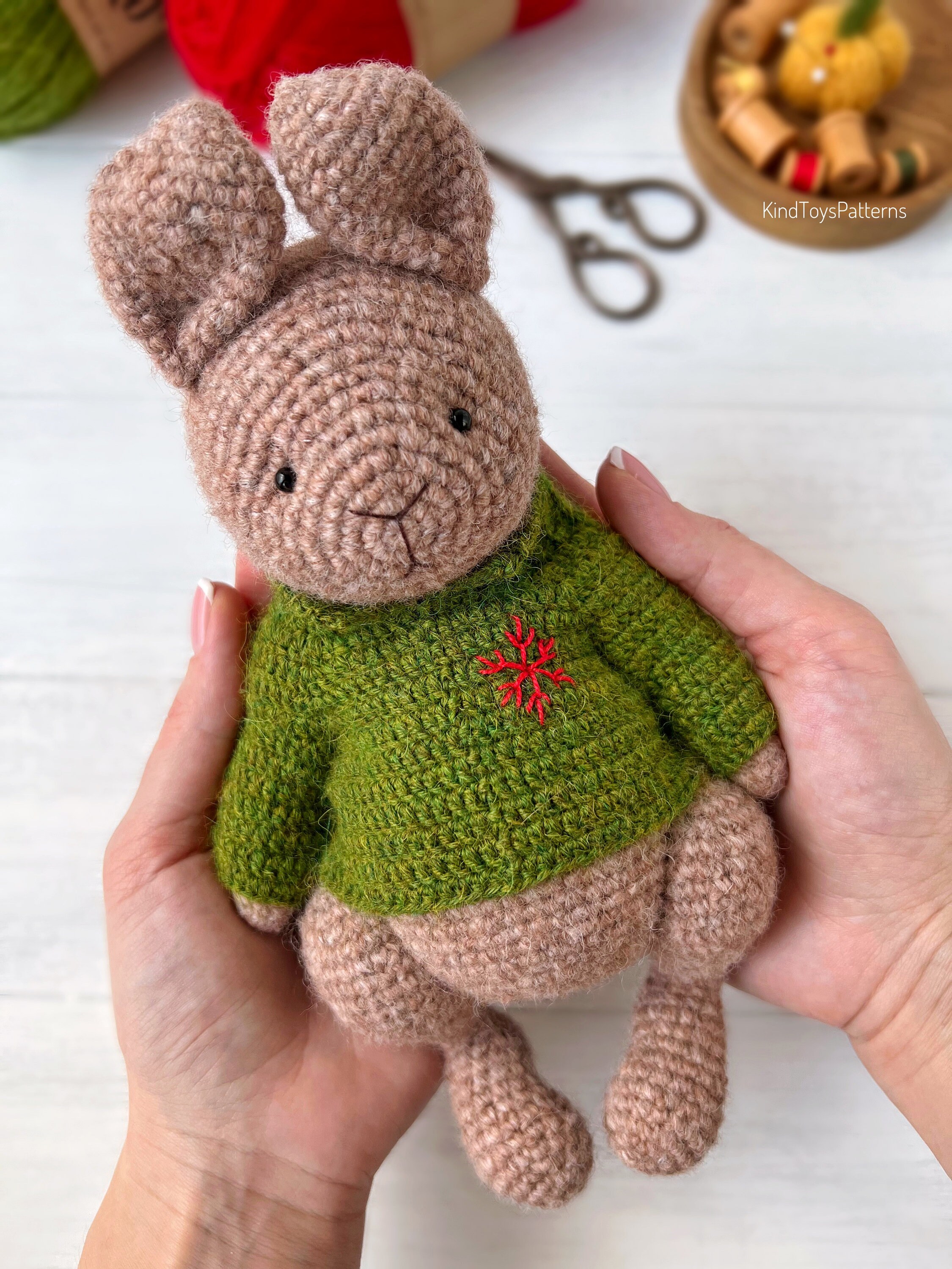 Small Sweater for Toy Crochet Pattern for 7.59.5 Inches Etsy