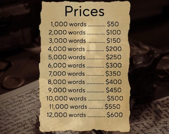 Custom Writing Commissions! | Personalized stories, fanfic, etc. | (Read description)